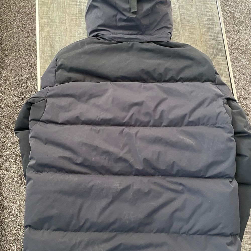 Men's Black Puffer Jacket - Picture 2 of 5